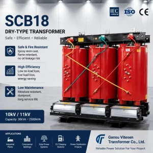 Industrial 3 Phase Dry Type Step up Transformer for 220v to 380v Voltage Boost Power Supply with Copper Winding Electric