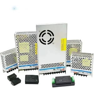 Industrial AC DC Switching Power Supply 450W 600W 12V 48V 176 264VAC Input 85 88% Efficiency for Industrial Control LED Lighting