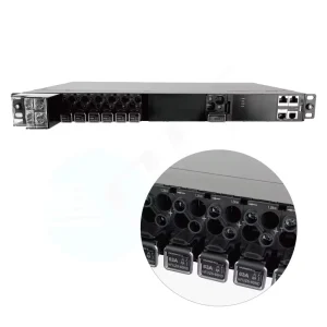 Industrial DC 415V Smart PDU 6 Outlet Power Distributor with Terminal Block for Telecom Equipment Network Cabinet