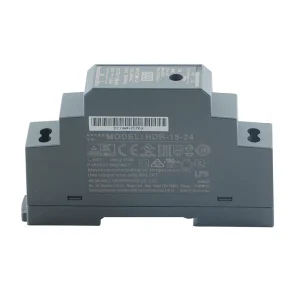 Industrial DIN Rail HDR-15-24 15W 24V 0.63A AC-DC Power Supply 86% Efficiency Universal Input 85-264VAC