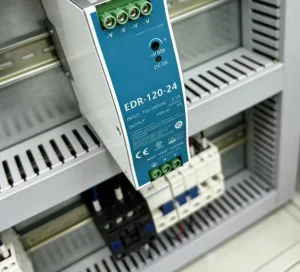 Industrial DIN Rail Mount Socket Power Unit