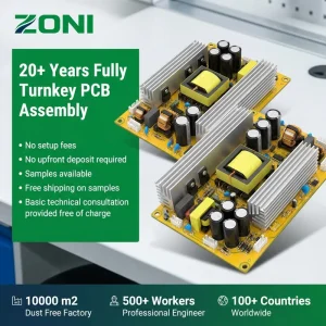 Industrial Power Supply Solar Inverter PCBA Custom SMT Electronic Circuit Board Assembly