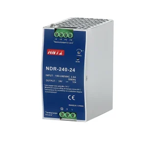 Industrial Switch Power Supply output NDR 240W 24VDC 10A Metal Housing