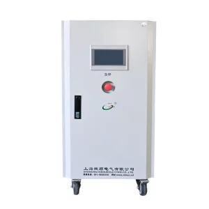 Industrial Three Phase Variable Frequency Drive Inverter 380V 400V 415V Pure Sine Wave Touch Screen LCD AC Power Supply