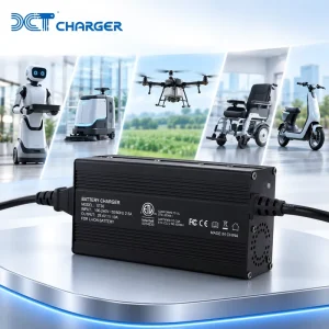Industrial XT30 Battery Charger for Cleaning Robot Mower Li ion Lead acid Battery Pack Optional LCD Display 90 264V Custom OEM