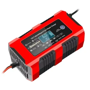 Intelligent 72W 12V6A Pulse Repair Lead-Acid Battery Charger with Temperature Control Protection 6A Charging Pulse Technology