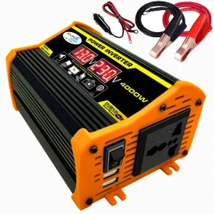 Intelligent Display 12V to 220V/110V 300W Car Inverter with Dual USB