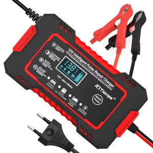Intelligent Pulse Repair Charger12V6A Battery Charger for Automobiles and Motorcycles Battery Charger