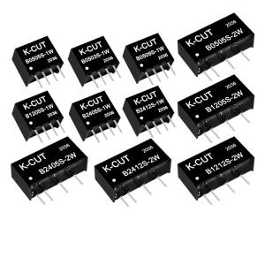 Isolated DC DC Converters B0505S/9/12/24S/-1W B1205/1212/1224S-2W B2405S Off-Board Power Modules
