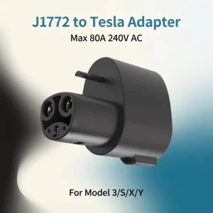 J1772 to NACS Adapter for Tesla Model 3 Y S X Anti Theft Lock Heavy Duty Type 1 to Tesla