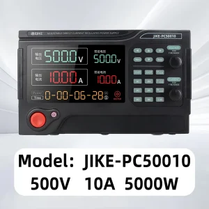 JIKE PC50010 5000W Programmable DC Single Channel Power Supply 500V 10A High Precision Variable Voltage Current Industry High