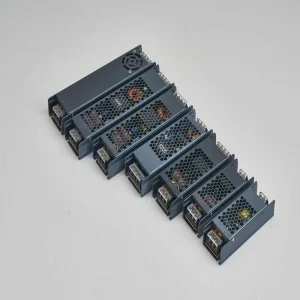 JIUAN CTK300W 12V 24V AC DC Ultra thin Aluminum Switching Power Supply 300W DC 12V 24V Single Led Driver Street Light 2 Year