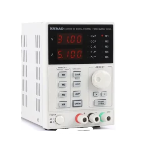 KA3005D Precision Adjustable LCD Digital Programmable Laboratory Switching DC Power Supply 30V 5A 220V