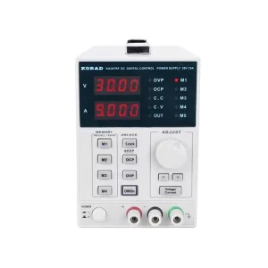 KA3010P Adjustable Digital Linear Programmable Switch 30V 10A 0.01V 0.001A USB RS232 DC JACK Set for Camera Use