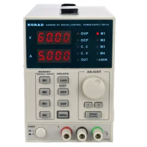 KORAD KA6005D Precision Variable Adjustable 60V 5A DC Linear Power Supply Digital Regulated Lab Grade