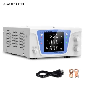 KPS1530D High Power DC Power Supply 15V 30A 450W Adjustable Lab Bench Source with OCP Protection