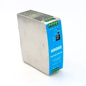 KRONZ 24V DIN Rail Power Supply 240W 10A Industrial AC/DC High Efficiency Switching Power Supply Indoor Use SMPS