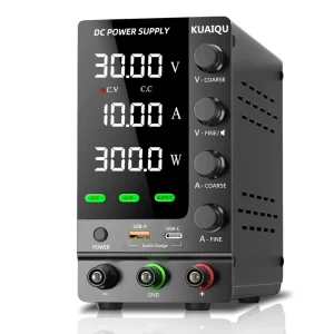 KUAIQU SPS C3010S DC Power Supply 30V 10A 300W Regulated Laboratory OCP Short Killer Variable OVP Short Circuit Protection