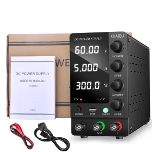KUAIQU SPS-C605 60V 5A Laboratory Switching DC Power Supply Adjustable Voltage Regulator AC DC Converter Electrical Maintenance