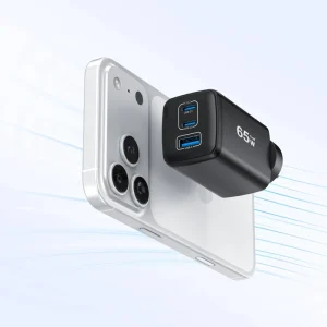 KYT 65W 3 in 1 Mini GaN Wall Charger with Fast Charging Multi-Ports for Apple Samsung and Laptops