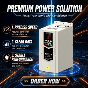 KingDrive Vector Inverter 380V 3 Phase 0.75 15kW Vector Control Drive for Motor Speed Control CE