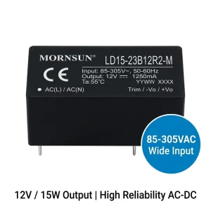 LD15-23B05R2-M 15W 5V 3A AC to DC Converter Power Supply AC DC Transformer Industrial