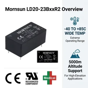 LD20-23B24R2 20W 24V 0.83A DC Power Supply AC-to-DC Converter DIN Rail Module