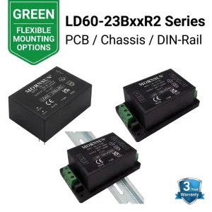 LD60-23B55R2 55.5V High-Voltage DC Power Supply Industrial SMPS Power Unit for Variable Frequency Drives 4200VAC Isolation