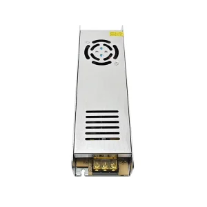 LED AC DC Single Output High Efficiency Lighting Power Supply 12V 400W 30A Indoor Constant Voltage Transformer Driver 110 220V