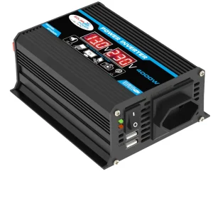 LED Display Inverter 12V to 220V/110V 300W Solar Car Home USB