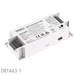 LED Emergency Power Pack 1W 2W 3W Dual Mode Self Test LiFePO4 Battery for Spotlight Downlight Panel Light Factory
