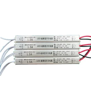 LED Lighting Box Slim 12V Power Supply Ultrathin 3A Indoor Decoration Constant Voltage AC DC Lights Switches Drivers