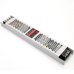 LED Power Supply 190-240V AC 24V 12.5A 300W 89% Efficiency Short Circuit Overcurrent Protections for Commercial Lighting