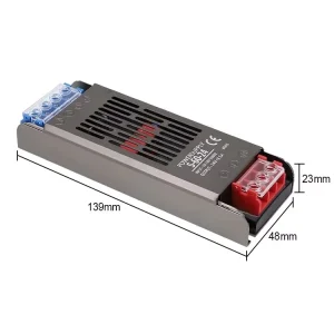 LED Power Supply Driver 100W 400W Constant Voltage 12V 24V Output for LED Strip Light and Linear Lighting Application