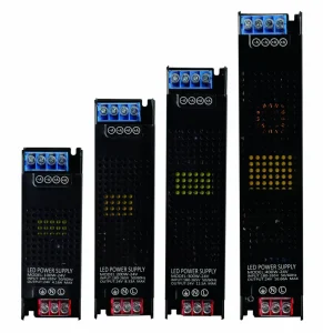LED Power Supply Ultra-thin Linear 24V 100W 175-250V Constant Voltage Driver Aluminum Case PWM Dimming for Flood Light Lighting