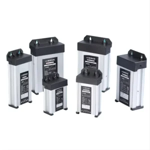 LED Rainproof Switching Power Supply 2 Years Warranty 60W 200W 300W 400W DC12V 100% Sufficient Power Transformer
