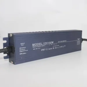 LED Switching Power Supply 30 400W 12V Waterproof AC DC Driver Plastic Case for Flood Street Lights Single High Efficiency