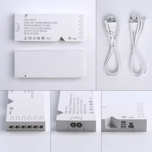 LED Wardrobe Light Strip Power Drive 12V 24V Constant Voltage LED Switching Power Supply with