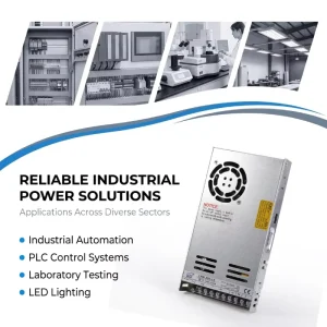 LEYU LRS-350-12 350W 12V 30A Switching Power Supply AC-DC Converter 90-264VAC for LED CCTV Industrial 2Y Warranty CE