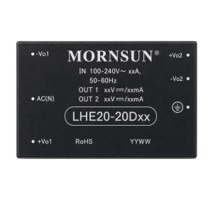 LHE20-20C0515-03 5V ±15V 24V Power Supply LED Driver 24V DC Power Supply 85-264VAC 4000VAC Isolation