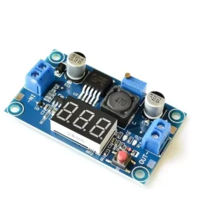 LM2596S DC DC Adjustable Step Down Module with Digital Voltmeter Display Regulated Power Supply Module off Board Converter