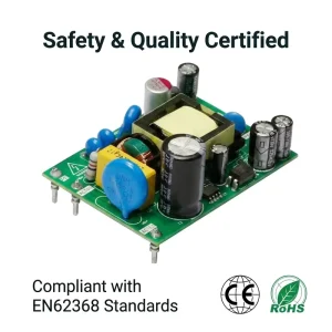 LO10 23D0524 02E Dual Switching Power Supply 5V 24V AC DC Converter Global Voltage 85 305VAC High Efficiency Power