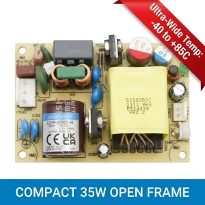 LO35-20B24-M 36W 24V 1.5A Open Frame Air Cooling Power Supply AC DC PCB Mount for Smart Instrument