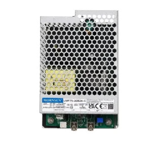LOF350-20Bxx-C Series 350W AC-DC Industrial Power Supply 5V Output 92%-94% Efficiency Metal Enclosure IEC60601-1 BF Type