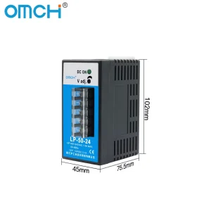 LP-50 Din-Rail High Efficiency 50W SMPS 12V 24V AC-DC Industrial Use Switching Power Supply with 220V Input