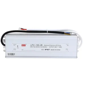 LPV-150-24 Waterproof Series 150W 12V 24V 6.25A Single Output SMPS Switching Power Supply for LED Driver
