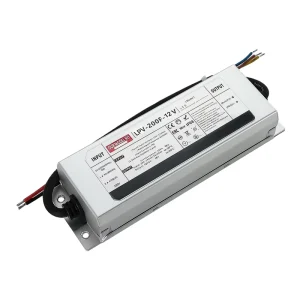 LPV-200F-12V Waterproof Power Supply 12V 16A AC to DC Transformer Waterproof Switching Mode Power Supply LED Driver 200W