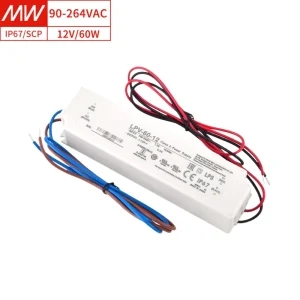 LPV-60-12 60W 12V Single Output LED Driver Power Supply IP67 Waterproof 5A for LED Lighting