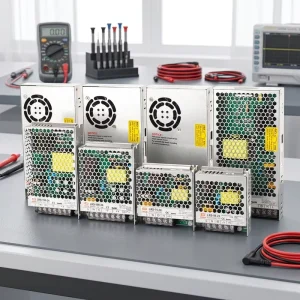 LRS-100-12 12V Single Output 100W SMPS 90-264VAC Input 8.5A 86% Efficiency AC DC Switching Power Supply for Industrial Use
