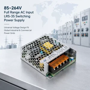 LRS-35 Series 5V 12V 24V 36V 48V AC-DC Single Output Switching Power Supply for Industrial Equipment